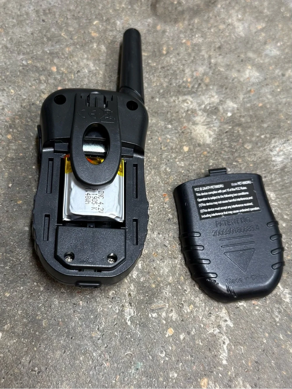 Petainer PET-998DRU Dog Training Remote + Charger